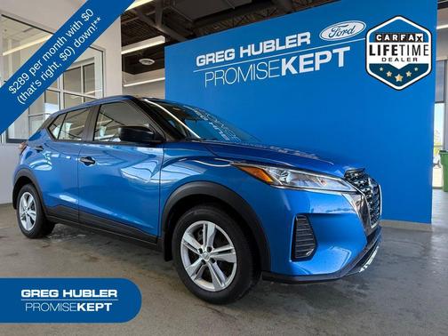 Electric Blue Metallic 2025 Nissan Kicks S