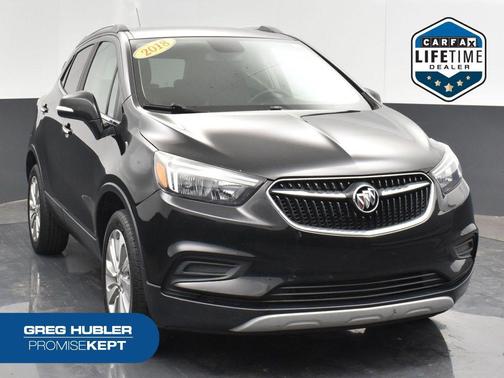 Ebony Twilight Metallic 2018 Buick Encore Preferred