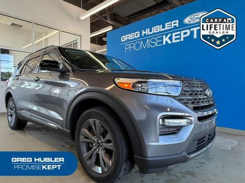 Carbonized Gray Metallic 2022 Ford Explorer XLT