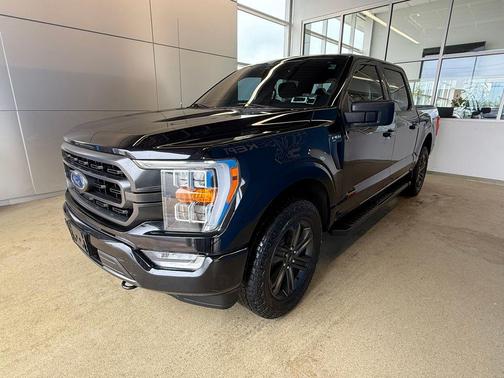 Agate Black Metallic 2021 Ford F-150 XLT