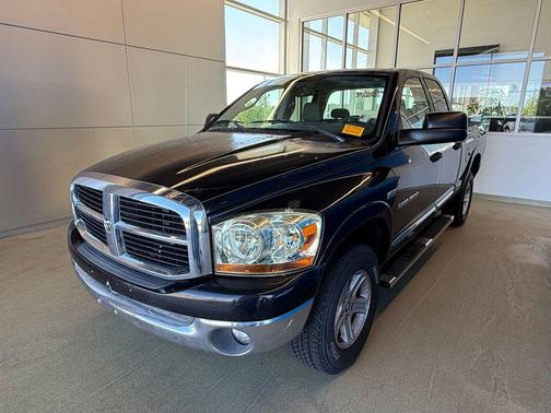 Brilliant Black Crystal Pearl 2006 Dodge Ram 1500 SLT Quad Cab