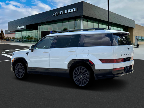 Serenity White 2026 Hyundai SANTA FE Calligraphy