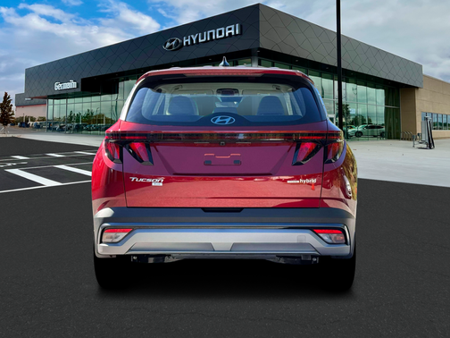 Ultimate Red 2026 Hyundai TUCSON Hybrid Blue SE