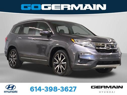Modern Steel Metallic 2019 Honda Pilot Touring 8-Passenger