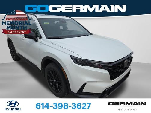 Platinum White Pearl 2024 Honda CR-V Hybrid Sport AWD