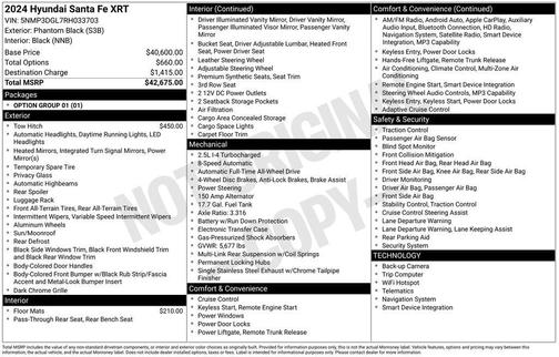 2024 Hyundai SANTA FE XRT