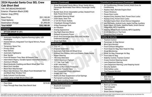 2024 Hyundai SANTA CRUZ SEL