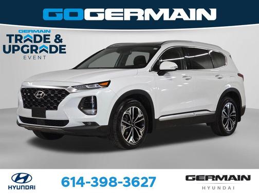 Quartz White 2019 Hyundai SANTA FE Ultimate 2.0T