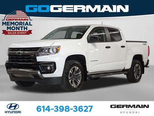 Summit White 2021 Chevrolet Colorado Z71