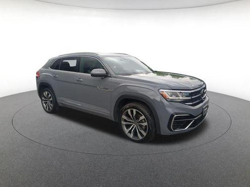 Gray 2023 Volkswagen Atlas Cross Sport 3.6L V6 SEL Premium R-Line
