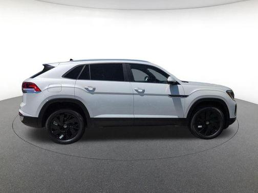 Opal White 2026 Volkswagen Atlas Cross Sport 2.0T SE w/Technology