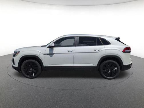 Opal White 2026 Volkswagen Atlas Cross Sport 2.0T SE w/Technology