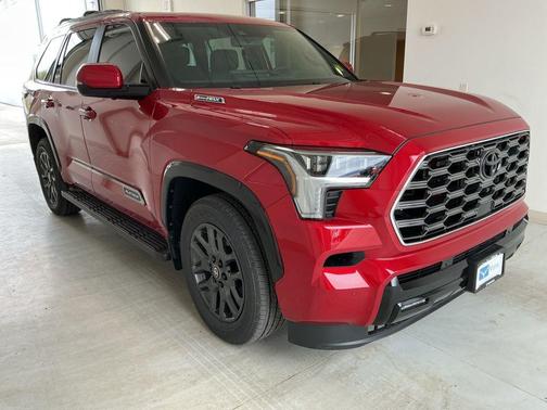 Supersonic Red 2026 Toyota Sequoia Platinum