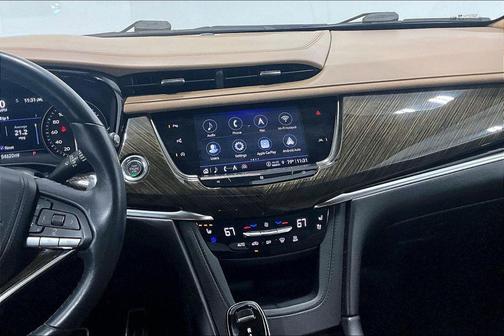 Crystal White Tri-Coat 2021 Cadillac XT6 Sport AWD