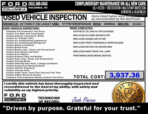 2022 Ford F-150 Lariat