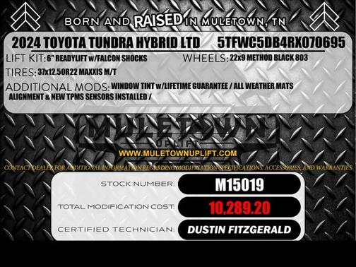 2024 Toyota Tundra Hybrid Limited