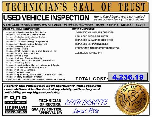 2019 GMC Sierra 1500 AT4