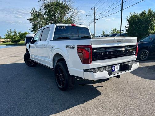 Star White Metallic Tri-Coat 2026 Ford F-150 Platinum