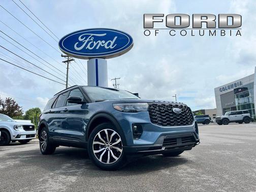 Vapor Blue Metallic 2026 Ford Explorer ST-Line