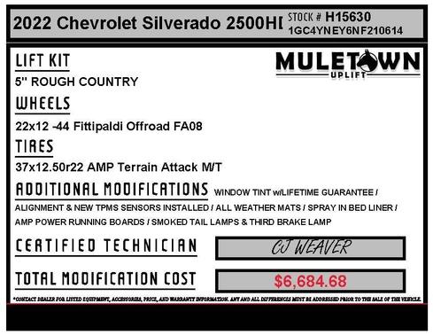 2022 Chevrolet Silverado 2500 LT