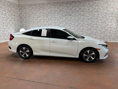 Platinum White Pearl 2020 Honda Civic LX
