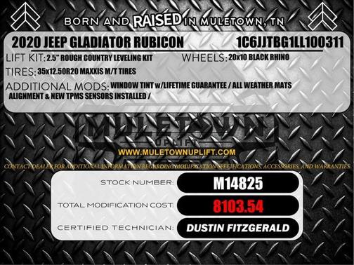 2020 Jeep Gladiator Rubicon
