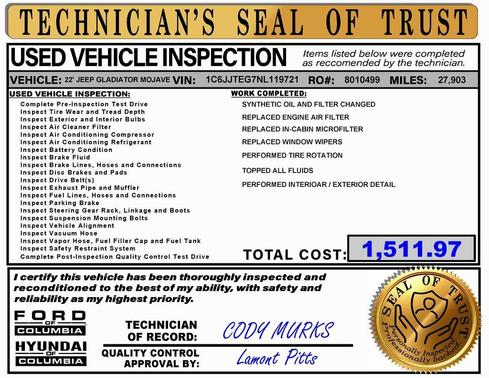 2022 Jeep Gladiator Mojave 4x4