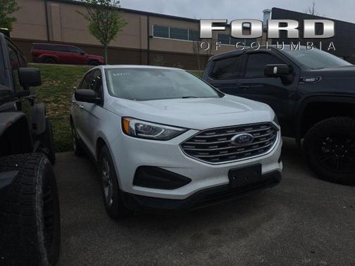 Oxford White 2020 Ford Edge SE