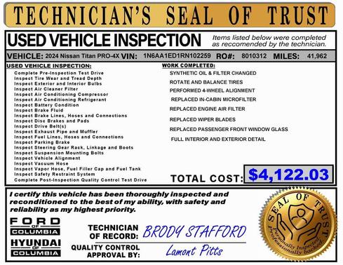 2024 Nissan Titan PRO-4X