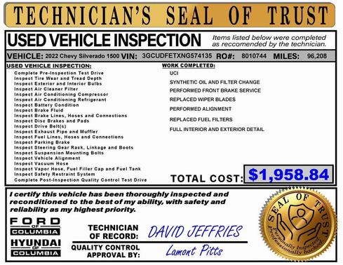 2022 Chevrolet Silverado 1500 LT Trail Boss