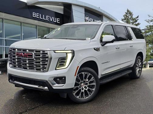 Glacier White Tricoat 2026 GMC Yukon XL Denali