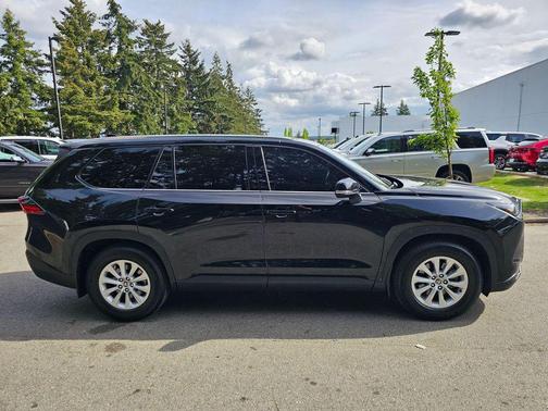 Midnight Black Metallic 2025 Toyota Grand Highlander Hybrid XLE