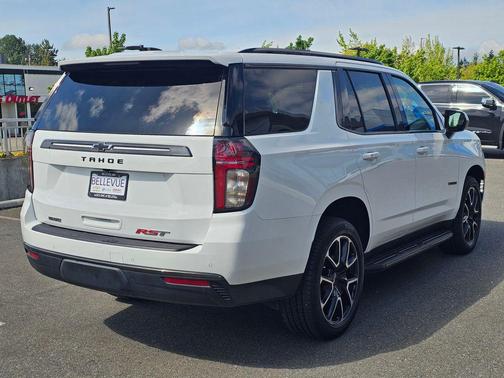 Summit White 2021 Chevrolet Tahoe 4WD RST