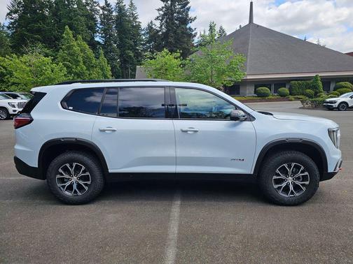 Glacier White Tricoat 2026 GMC Acadia AT4 AWD