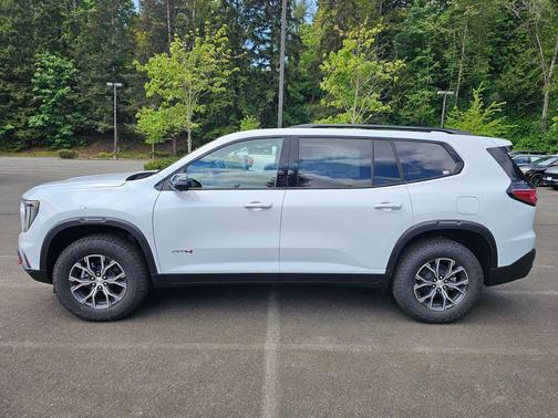 Glacier White Tricoat 2026 GMC Acadia AT4 AWD