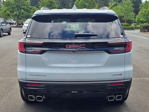 Glacier White Tricoat 2026 GMC Acadia AT4 AWD