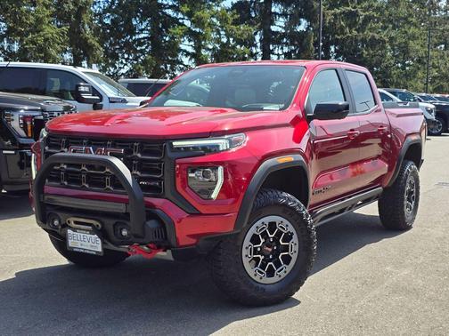 Volcanic Red Tintcoat 2023 GMC Canyon AT4X
