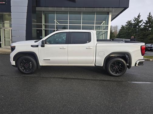 Summit White 2025 GMC Sierra 1500 Elevation