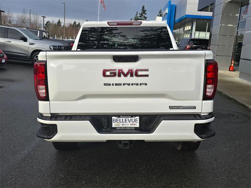 Summit White 2025 GMC Sierra 1500 Elevation