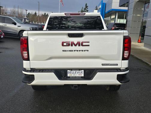 Summit White 2025 GMC Sierra 1500 Elevation