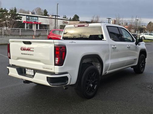 Summit White 2025 GMC Sierra 1500 Elevation