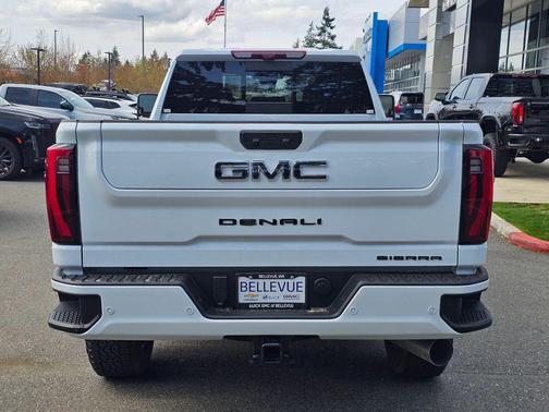 Glacier White Tricoat 2026 GMC Sierra 3500 Denali