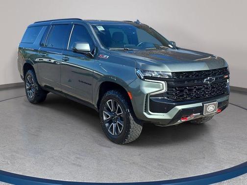 Silver Sage Metallic 2023 Chevrolet Suburban Z71