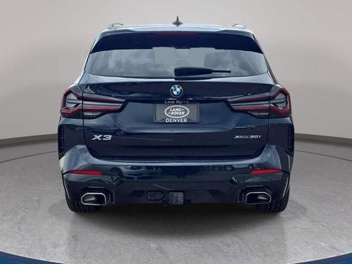 Carbon Black Metallic 2022 BMW X3 xDrive30i