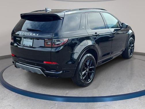 Santorini Black 2025 Land Rover Discovery Sport S