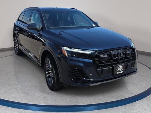 Waitomo Blue Metallic 2025 Audi Q7 45 Premium Plus