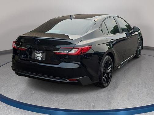 Midnight Black Metallic 2025 Toyota Camry SE
