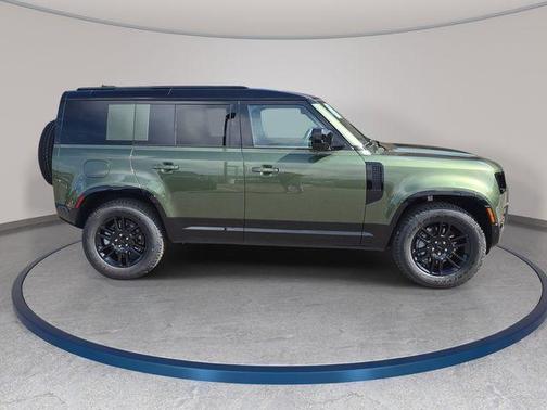 Woolstone Green 2026 Land Rover Defender P400 X-Dynamic SE