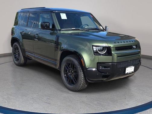 Woolstone Green 2026 Land Rover Defender P400 X-Dynamic SE