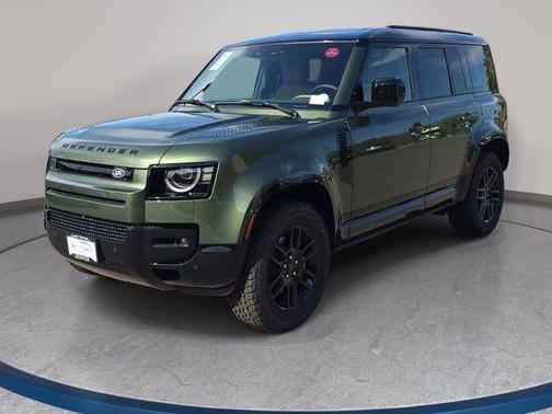 Woolstone Green 2026 Land Rover Defender P400 X-Dynamic SE